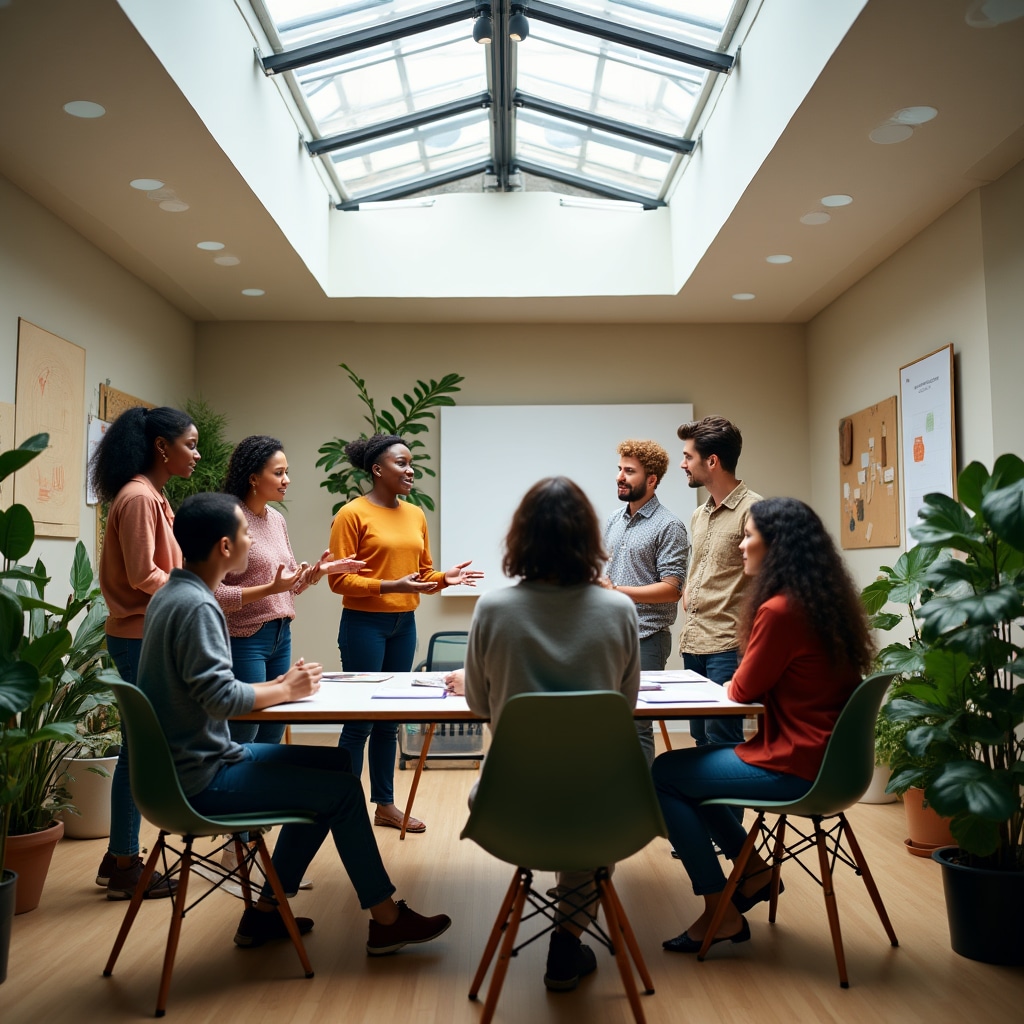 Sesiune interactivă de formare cu participanți activi